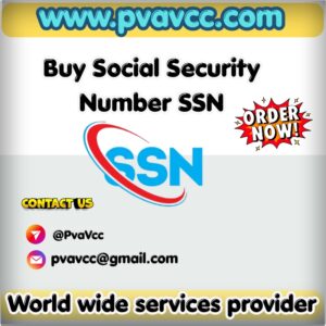 Buy Social Security Number SSN