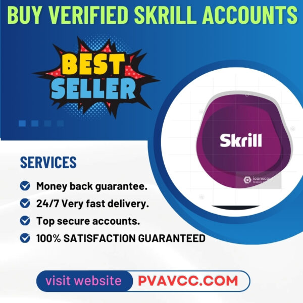 Buy Verified Skrill Accounts