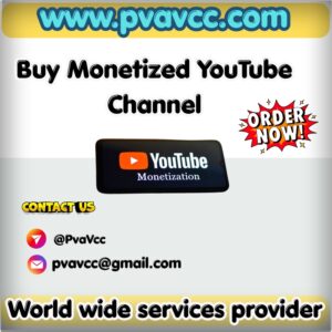 Buy Monetized YouTube Channel