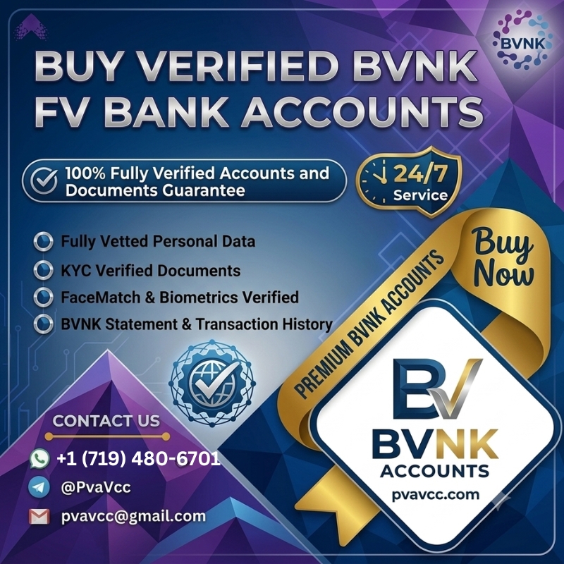 Buy Verified BVNK bank Accounts