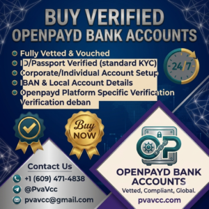 Buy Verified Openpayd bank Accounts