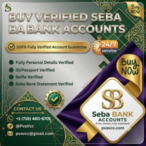 Buy Verified Seba bank Accounts