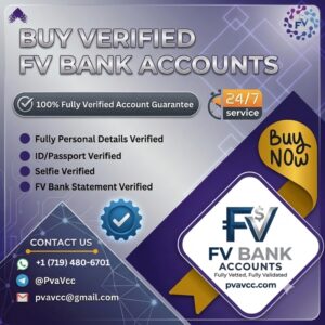 Buy Verified fv bank Accounts