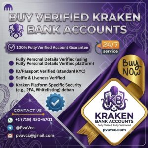 Buy Verified kraken bank Accounts